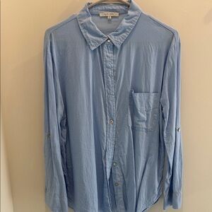 Love Tree Light Blue Button Down Shirt